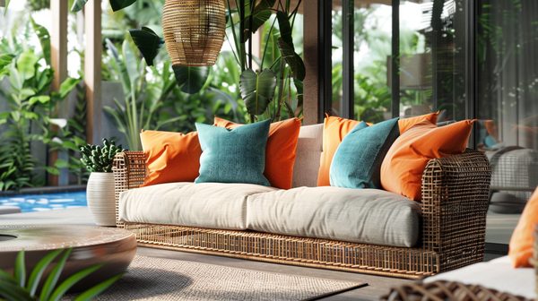 Coussin intérieur et extérieur : confort et style pour chaque espace