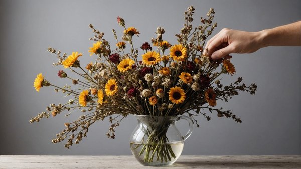 Bouquet de fleurs séchées : comment l'entretenir correctement ?